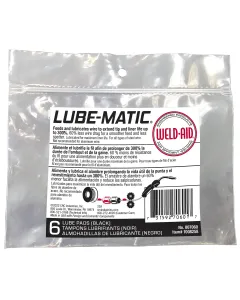 Weld-Aid Lube-Matic almohadilla lubricante pretratada negra