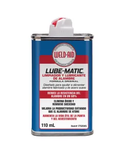 Weld-Aid Lube-Matic limpiador y lubricante de cables 110mL
