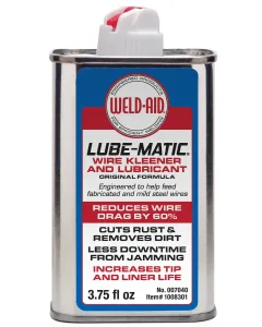 Weld-Aid Lube-Matic limpiador y lubricante de cables 5oz