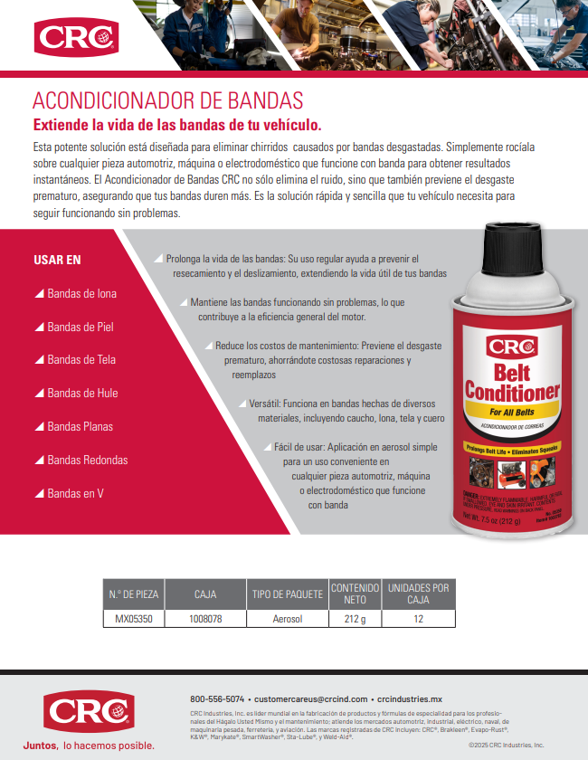 2025 ACONDICIONADOR DE BANDAS